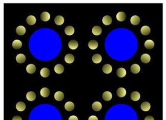 Kitaoka ilusiones opticas planetarias