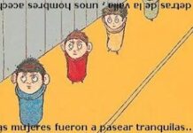 Otra historieta arriba-abajo
