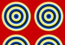 Ojos lunáticos. Iusión óptica