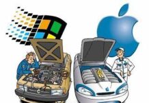 Microsoft compite con Apple