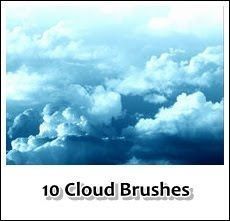 Pinceles de nubes (Cloud Brushes) para Photoshop