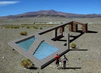 Piscina imposible.