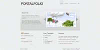 Plantilla para Blogger PortalFolio