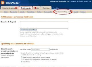 Como escribir post en blogger desde tu e-mail
