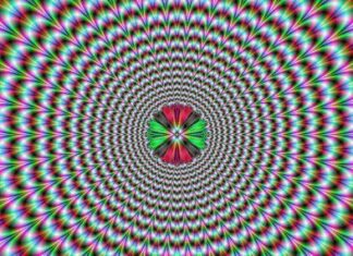 Ilusion optica . Pulsar