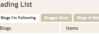 Como utilizar la lista de lectura de Blogger