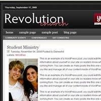 Free Blogger Templates Magazine Style