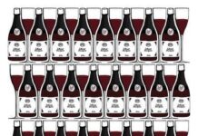 Teselacion optica con botellas y copas