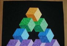 Triangulo imposible de colores