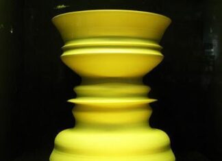 Ilusion optica del jarron en 3D