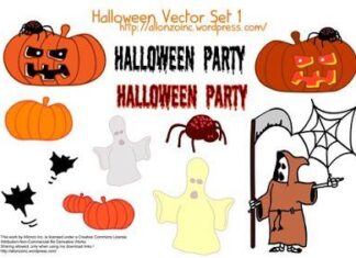 Vectores gratis de Halloween