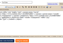 Editar vídeos Youtube en tu blogg