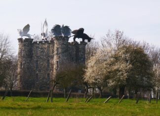 5 CASTILLOS Curiosos Construidos por una Persona Castillos Curiosos