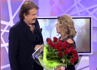 María Teresa Campos Y Bigote Arrocet Graban un Disco María Teresa Campos Y Bigote Arrocet Graban un Disco