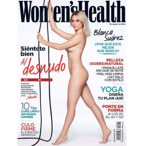 Blanca Suárez portada de la revista Women´s Health