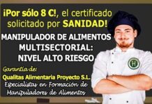 ¿Dónde obtener el carnet de manipulador de alimentos? Curso Manipulador de Alimentos - Sanidad
