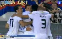 Gol de Cristiano Ronaldo en la Copa del Rey 2011