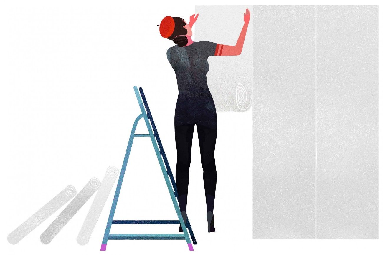 Como Colocar Papel Pintado