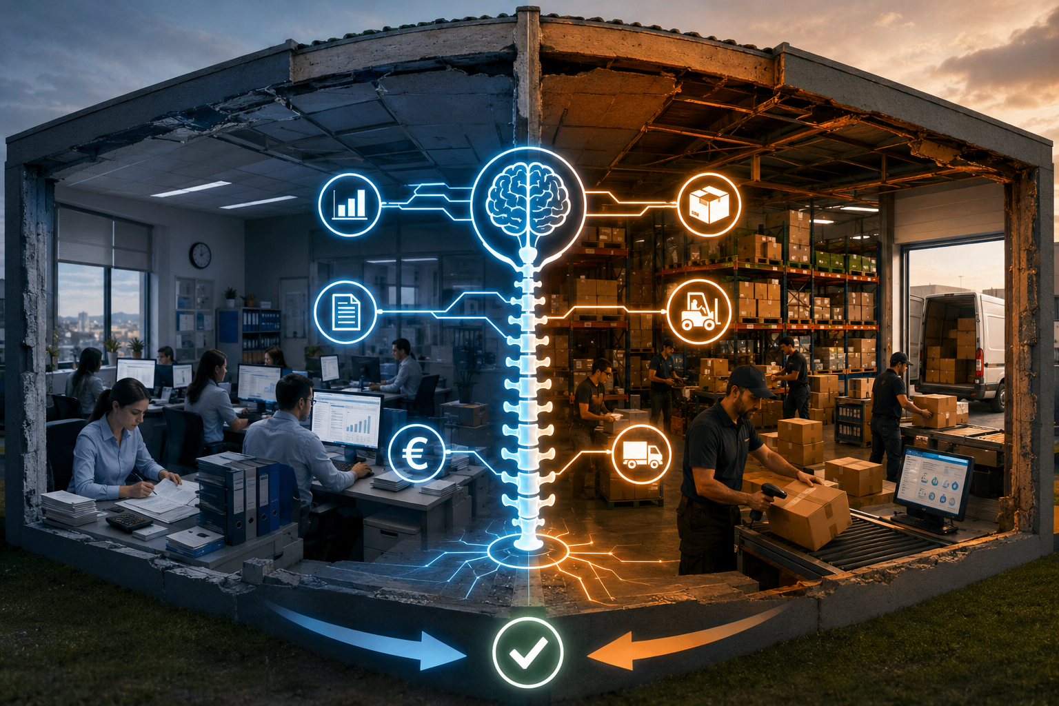 ERP en una empresa